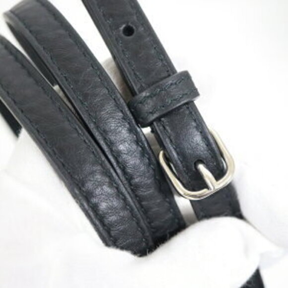 BALENCIAGA XXS Everyday Tote Tote Bag Black Leather - Picture 7 of 7